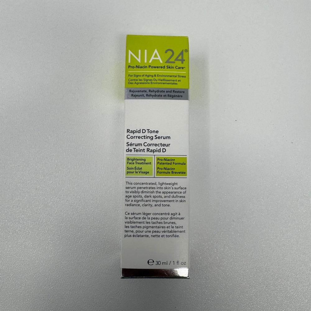 NIA24 Rapid D Tone Correcting Serum 30ml 1fl oz Pro-Niacin Brightening Treatment